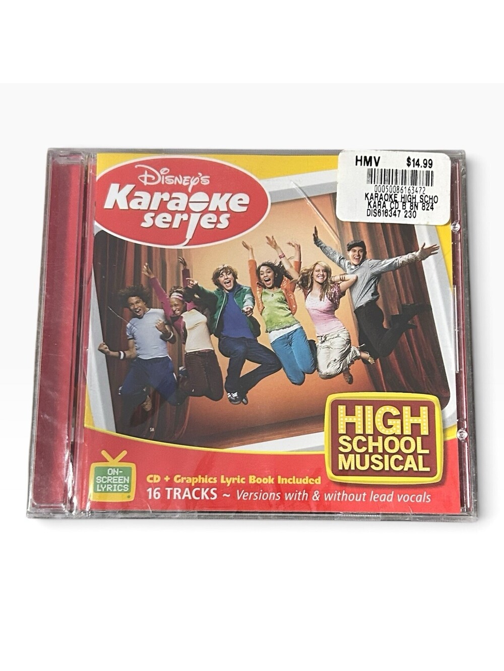 Disney's Karaoke Series High School Musical Disney CD NEW CRACKED CASE